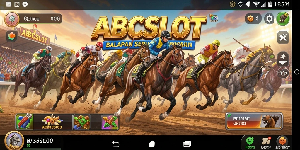 Gameplay menegangkan di ABCSLOT dengan berbagai kendaraan balap.