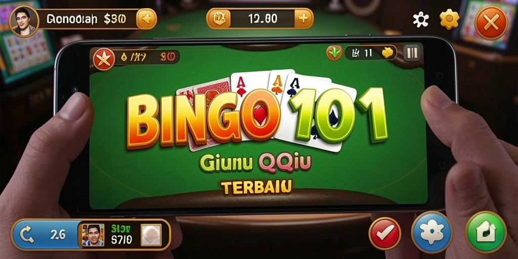 Tampilan gameplay menarik dari BINGO101 yang seru.