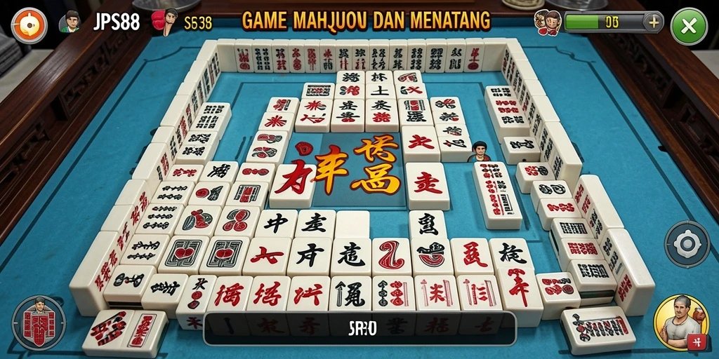 Tampilan utama JPS88 dengan gameplay Mahjong yang menarik.