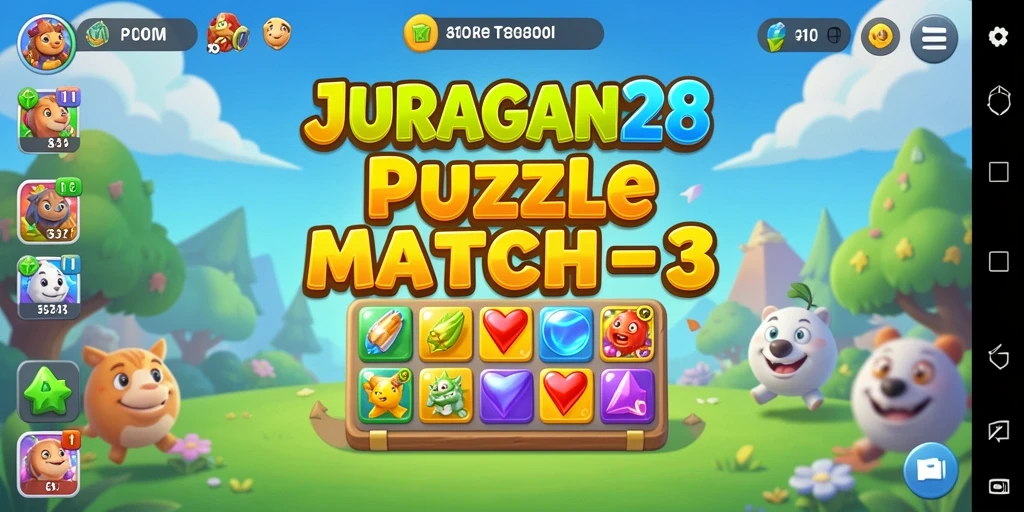 Gameplay seru dengan grafis cerah dan efek menarik.