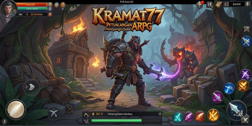 Tampilan menarik dari gameplay KRAMAT77 yang menegangkan.