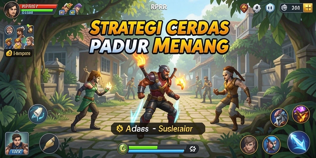 Gameplay mendebarkan di RPRR dengan taktik yang cermat.